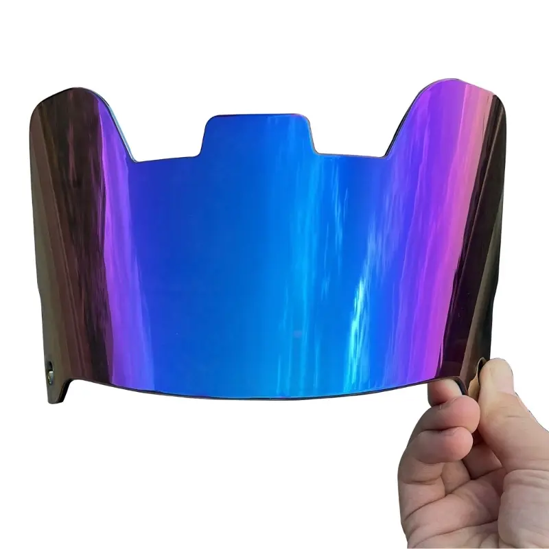 652F Clear Football Helmets Visors Scratch Resistant Eye Shield For Youth and Adults Youth Football Helmets Visors