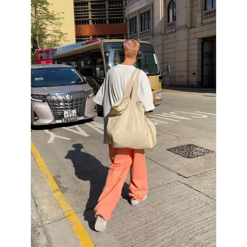 Men's Jeans Solid High Waist Straight Tube Wide Leg Pants Dopamine Casual Simple American Retro Floor Dragging Jeans Man Clothes