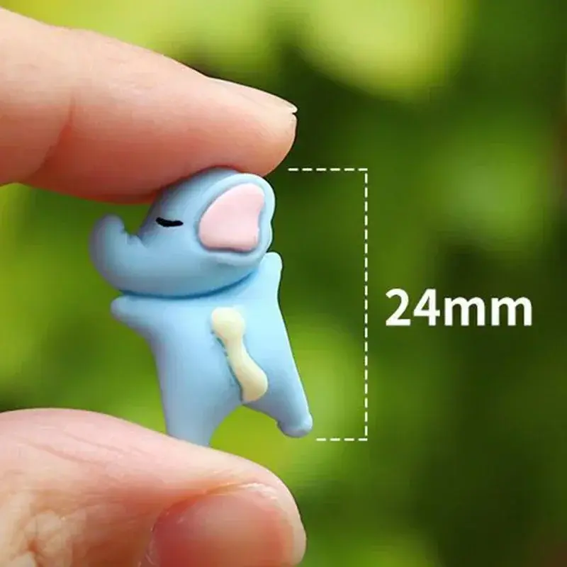 6pcs/set Cute Lying Mini Turtle Car Interior Decoration Funny Auto Center Console Rearview Mirror Ornaments For Car Accessories