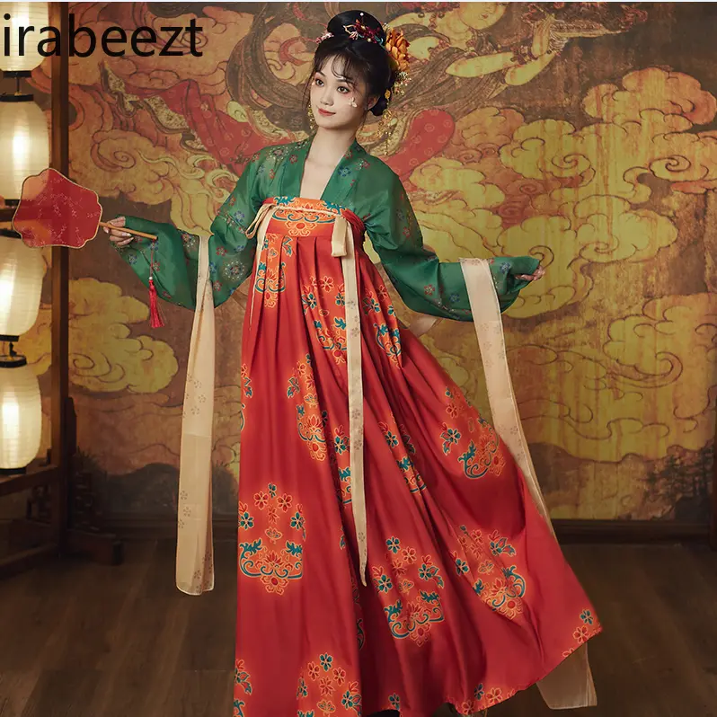 Tang Dynasty Style Thin Chest-skirt Spot Small Summer Suit New Dress for Women Mainland China Fairy Hanfu Women
