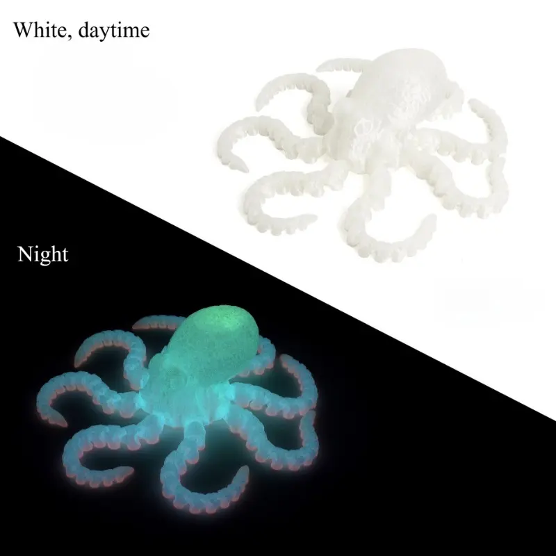 3D Printed Octopus Ornament Creative Animal Landscape Decorations Simulated Octopus Desktop Home Model Party Children's Gift