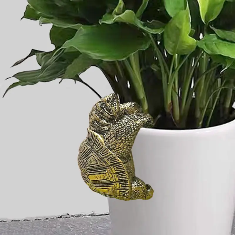 New Funny Hanging Monkey Flower Pot Hugger Resin Animal Statue Planter Pot Decorations For Home Garden Balcony Patio Yard