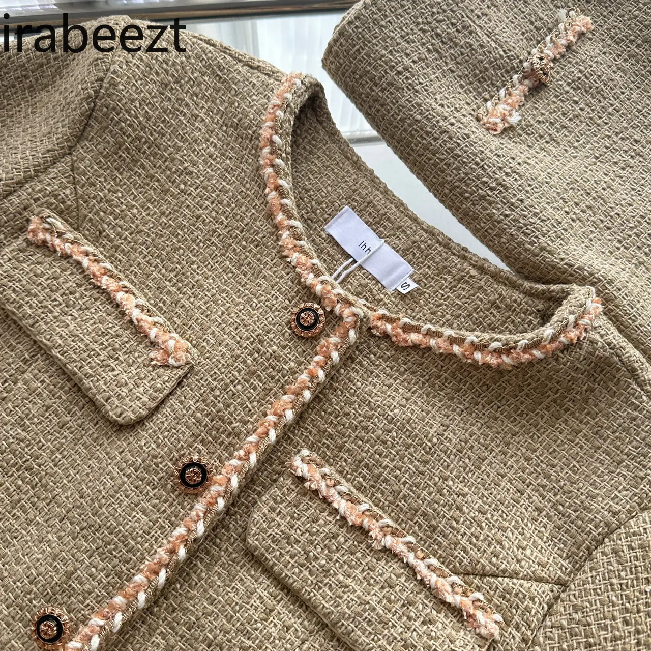 Short French Elegant Coat 2024 Female Autumn New Exquisite Temperament Slimming Conjunto De Mujer 2 Piezas Elegante