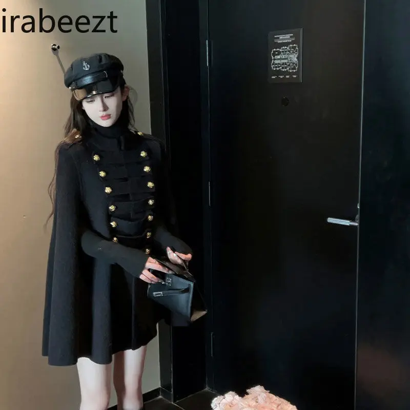 Autumn-winter White Mink Small Scented Women's Mid-length Thick Fur Cape Coat Mainland China Sobretudo Feminino