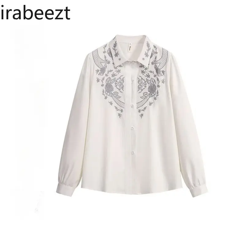 New Chinese Song Dynasty Hanfu Improved Autumn Wear with High-grade Shirt Blouse National Horse Skirt Suit Chinese Costume