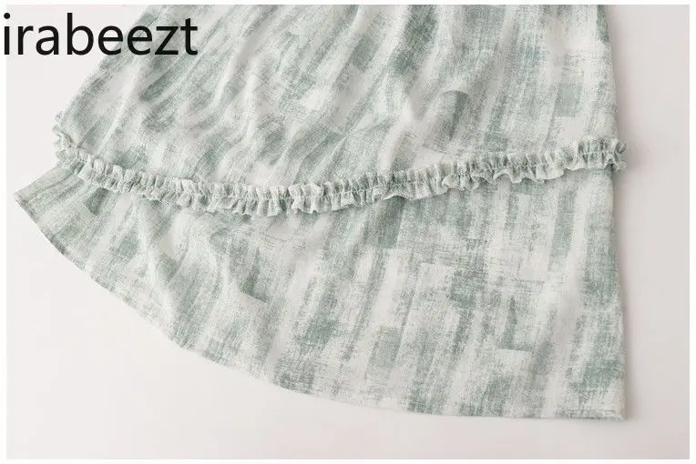 Camiseta Sin Mangas Sexy Para Mujer Summer New Temperament Niche Design Irregular Lacing Loose Thin Green Halter Vest Top