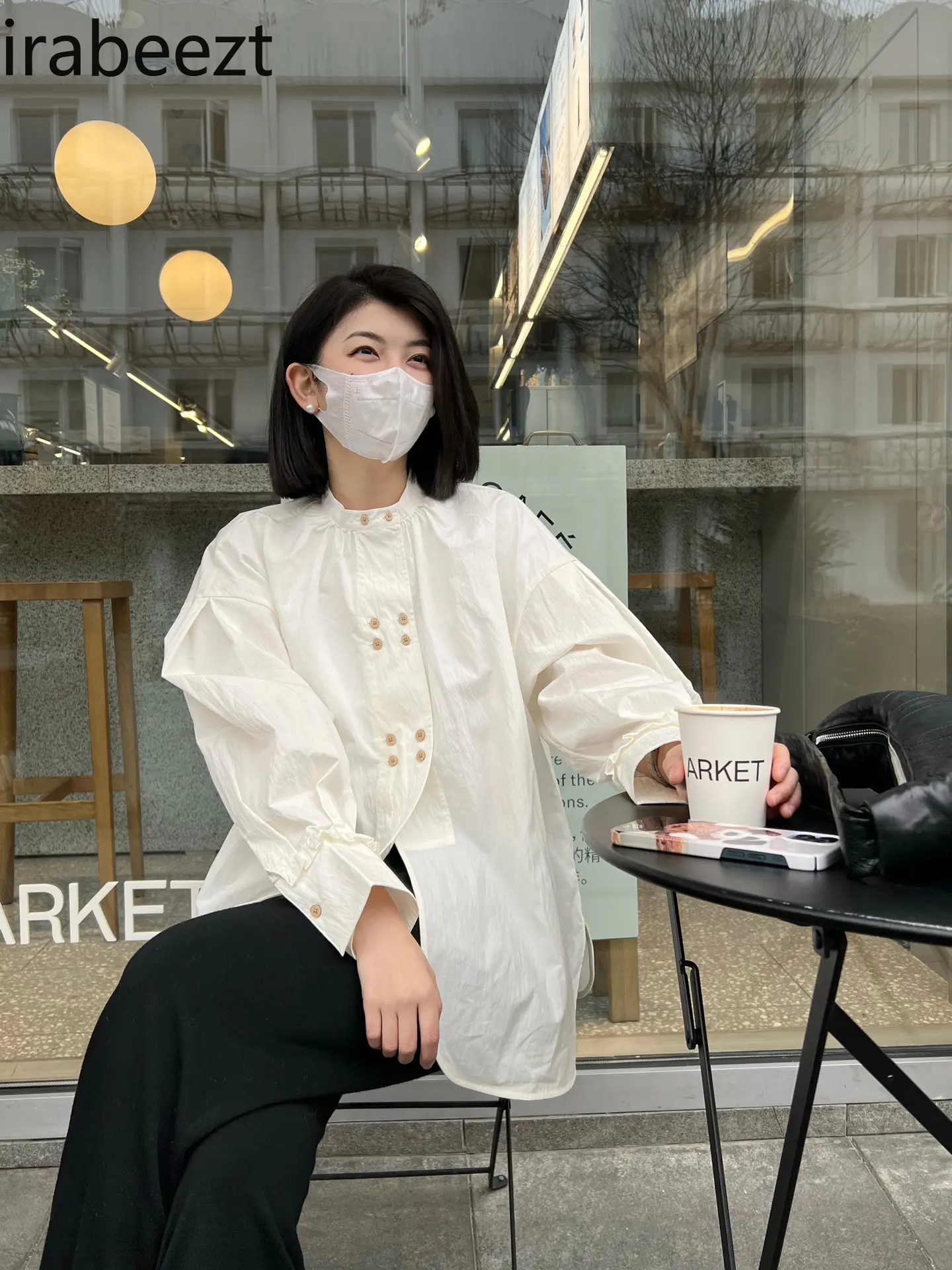 White Long-sleeved Shirt for Women 2025 Summer New Loose Design Niche Outerwear Sunscreen Thin Jacket Blusas Estampadas