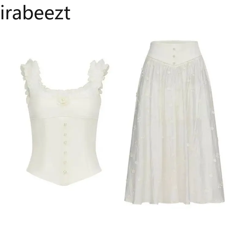 New Arrival White Off-Shoulder Elegant French Princess Party Clothing with Lace Bowknot Perfect for Birthday Fairy Tale Outfit