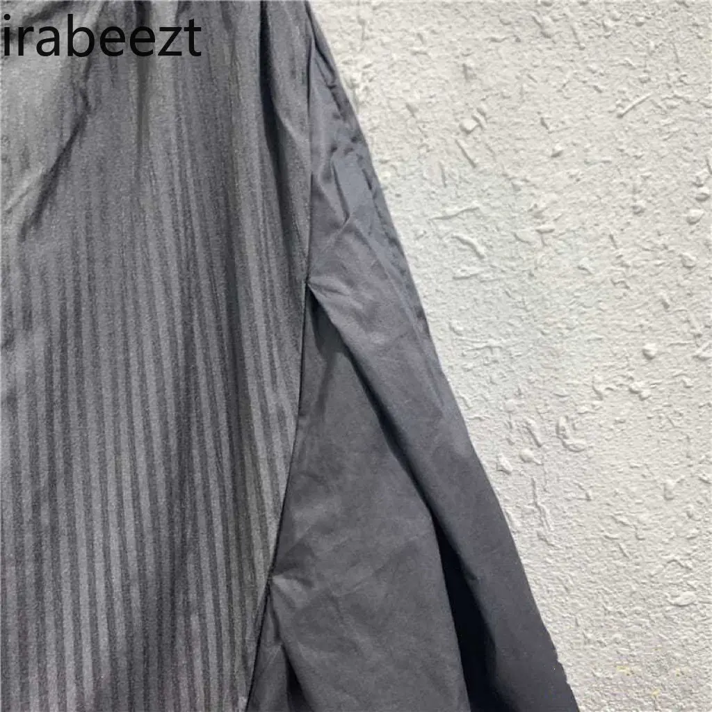 Irregular 2024 Large Size Loose Design Niche Black Mid-length High-end Skirt Trend Korean Fashion Clothing Summer Faldas
