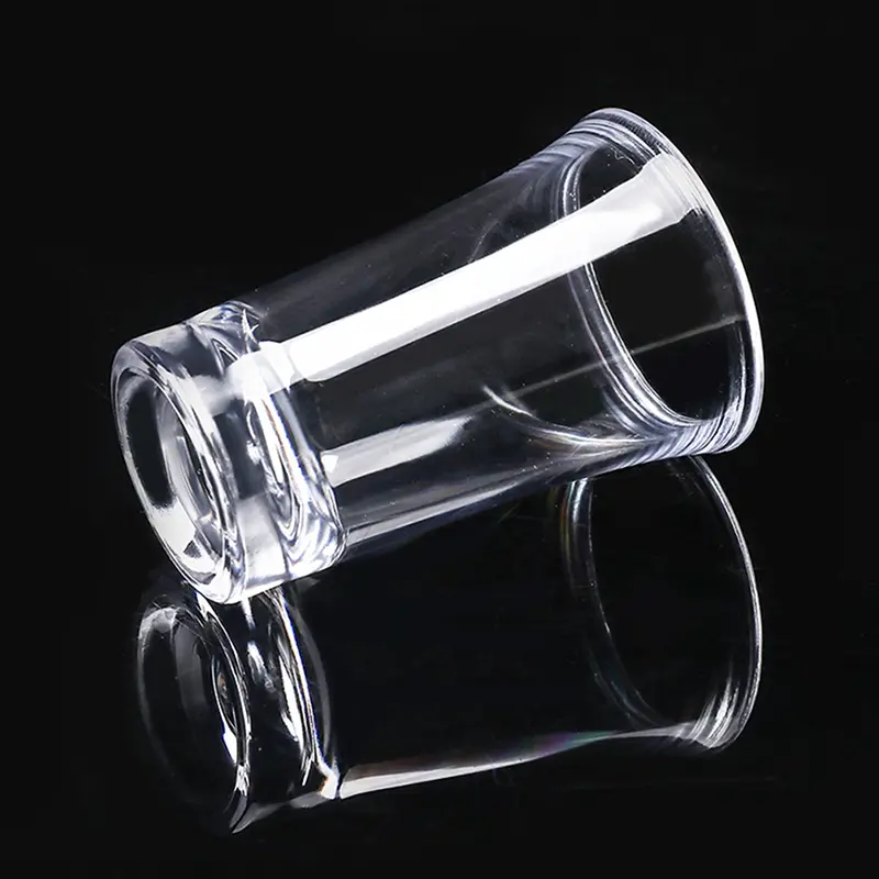6 PCS Shot Glass Plastic Spirits Cup Party Bar Club Drinking Tool Wedding Wine Glasses Cocktail Pint Bullet Vodka Cups