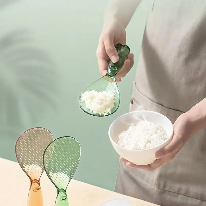 Non-stick Rice High Value Vertical Spoon PP Material Cooking Home Kitchen Gadgets