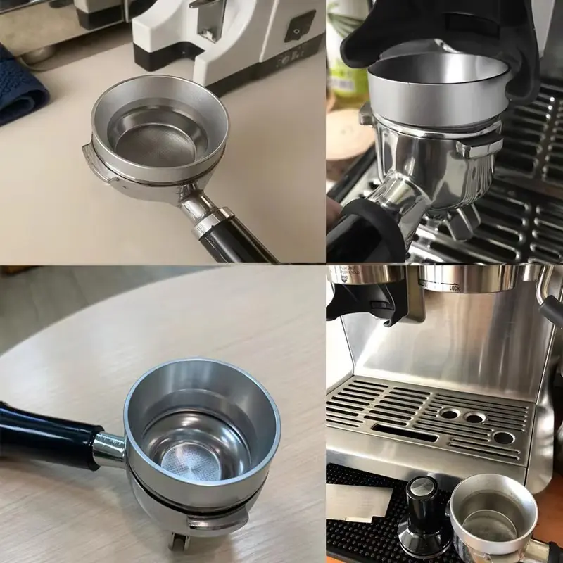 1Pc Aluminum Alloy 58MM Tamper For Coffee Dosing Ring Espresso Accessories Barista Coffeeware Coffee Accessories