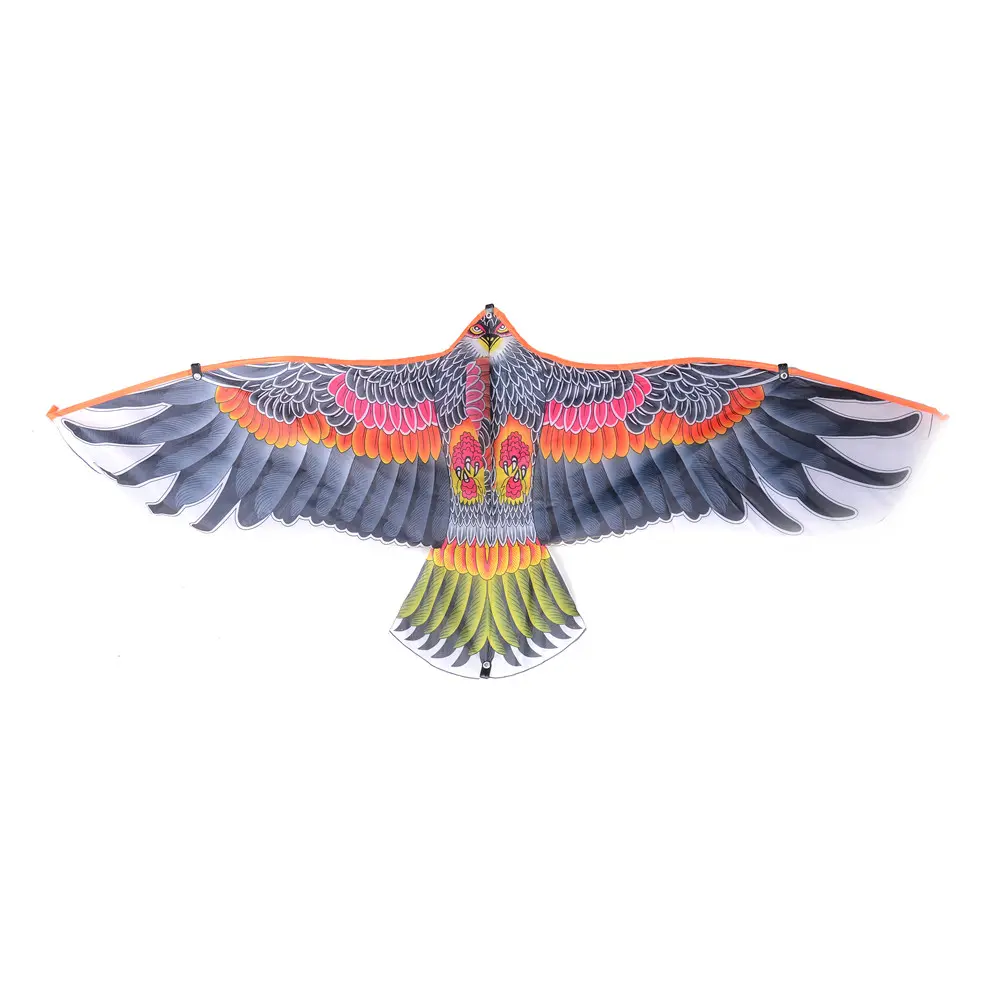 1pc 1m Flat Cloth Eagle Kite toy for children Flying Bird Kites Windsock Garden Toys Outdoor Kids Gift Randomly