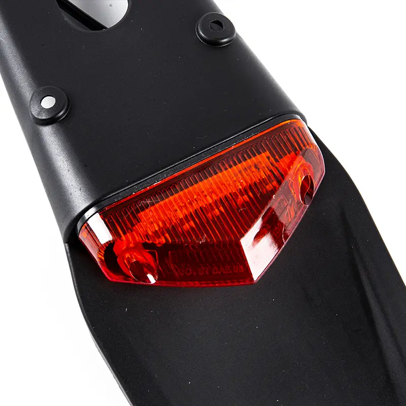 Universal Polisport Motorcycle LED Tail Light&Rear Fender Satop Enduro Dirt Bike Fender taillight MX Trail
