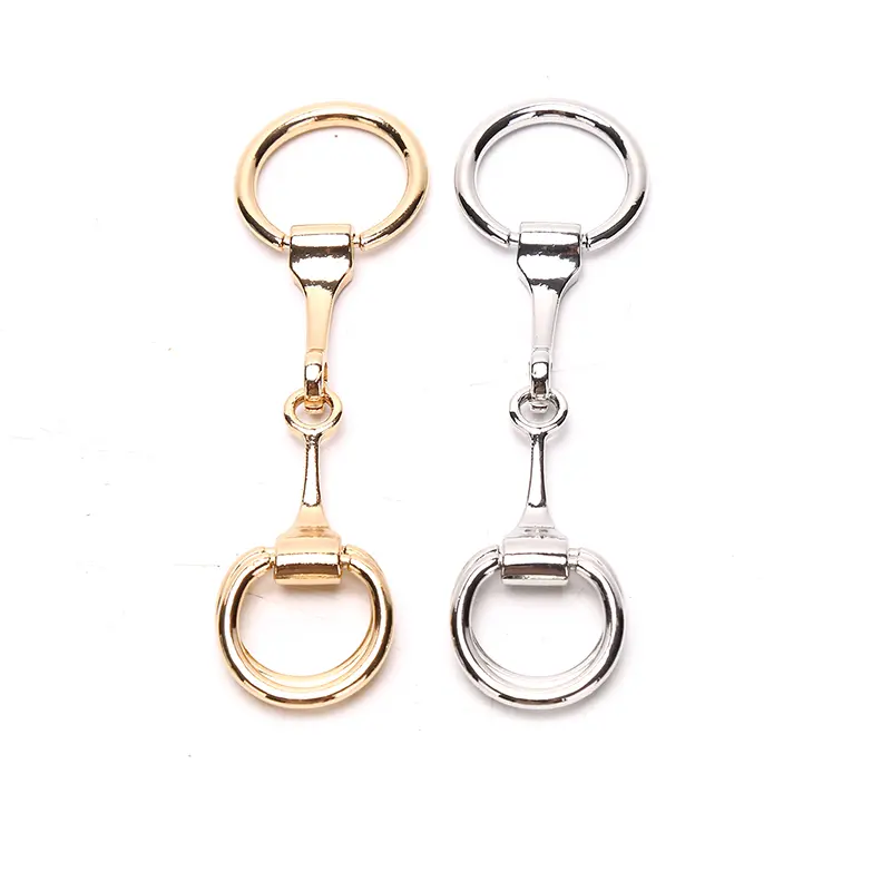 Silk Scarf Clip Dual-use High-grade Small Square Buckle Horsebit Vintage Trendy Charm Shawls Brooches