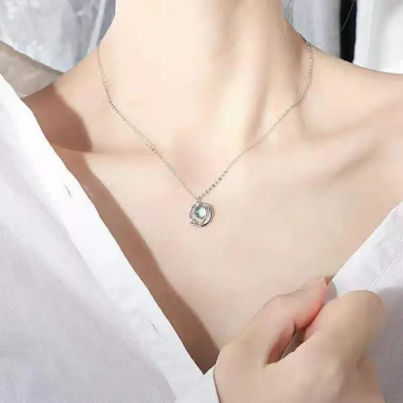 Star Key Necklace Female Korean Student Chain Pendant Girl Best Friend Birthday Gift