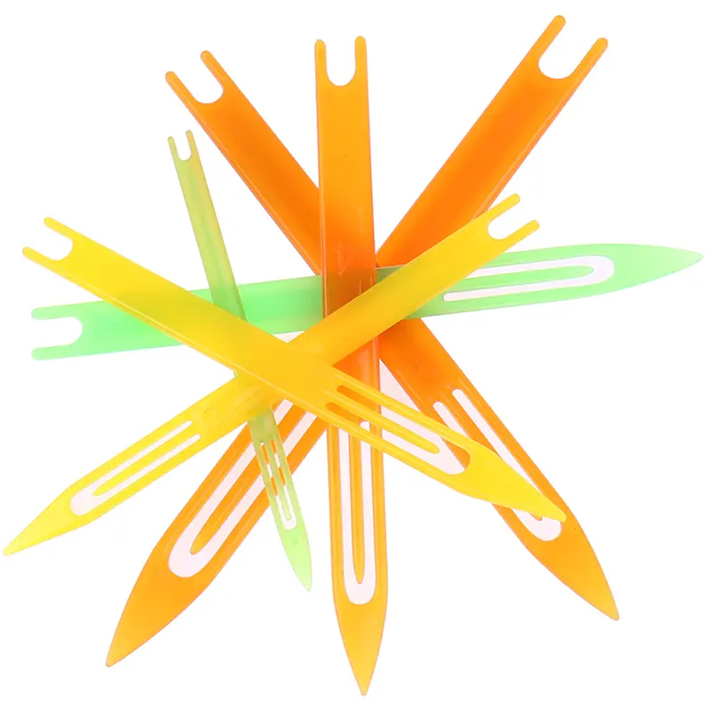 7Pcs/set Fishing Netting Needle Repair Net Line Plastic Shuttles Mending Weaving Tool Gear Accessories
