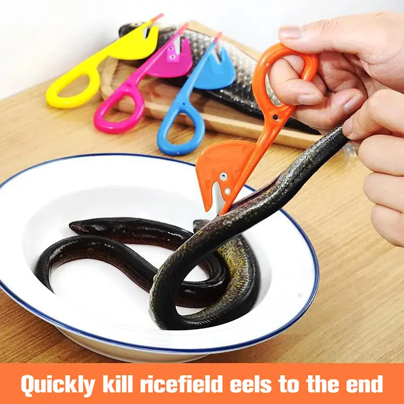 1pc Stainless Steel Thickened Poultry Intestine Scissors Chicken Duck Goose Knife Fish Bowel Kitchen Accessories