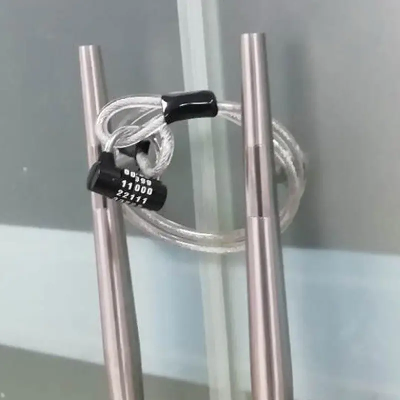 10mm 1.2m Bicycle Lock Wire Cycling Strong Steel Cable Rope Anti-theft