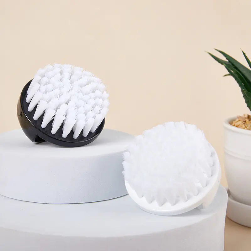 Nail Cleaning Brush Art Round Head UV Gel Powder Dust Clean Remover Manicure Pedicure Scrubbing Tool Finger Care