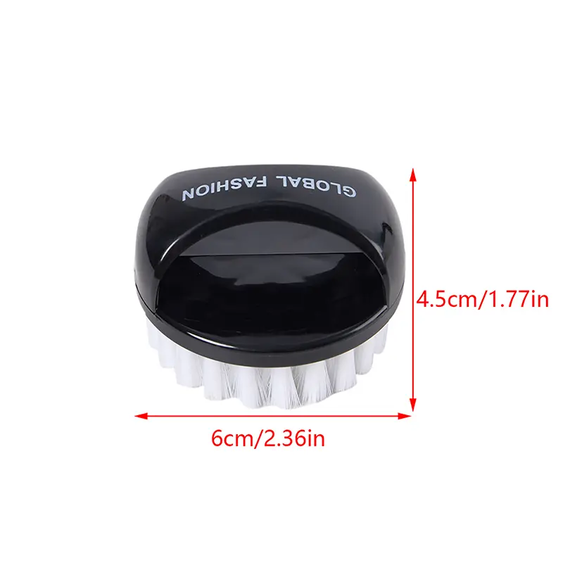 Nail Cleaning Brush Art Round Head UV Gel Powder Dust Clean Remover Manicure Pedicure Scrubbing Tool Finger Care