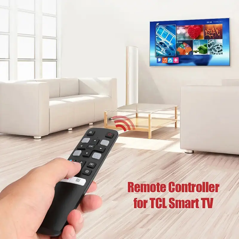 TV Remote Control RC802V FNR1 Used For TCL And YouTube FMR1 FMR2 FLR1 FUR5 FUR7 FUR6