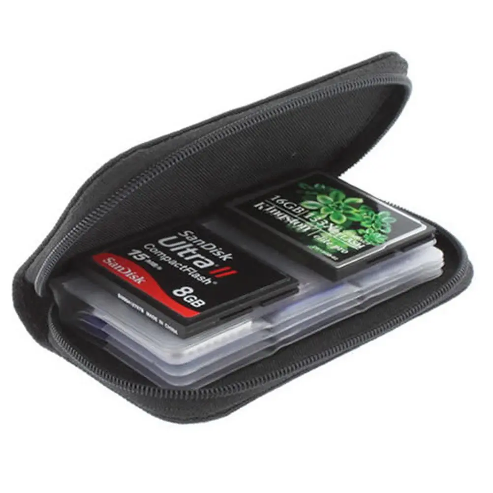 1PC New Hot Fashion Memory Card Storage Carrying Pouch Case Holder Wallet for SD SDHC MMC MicroSD Mini Bags