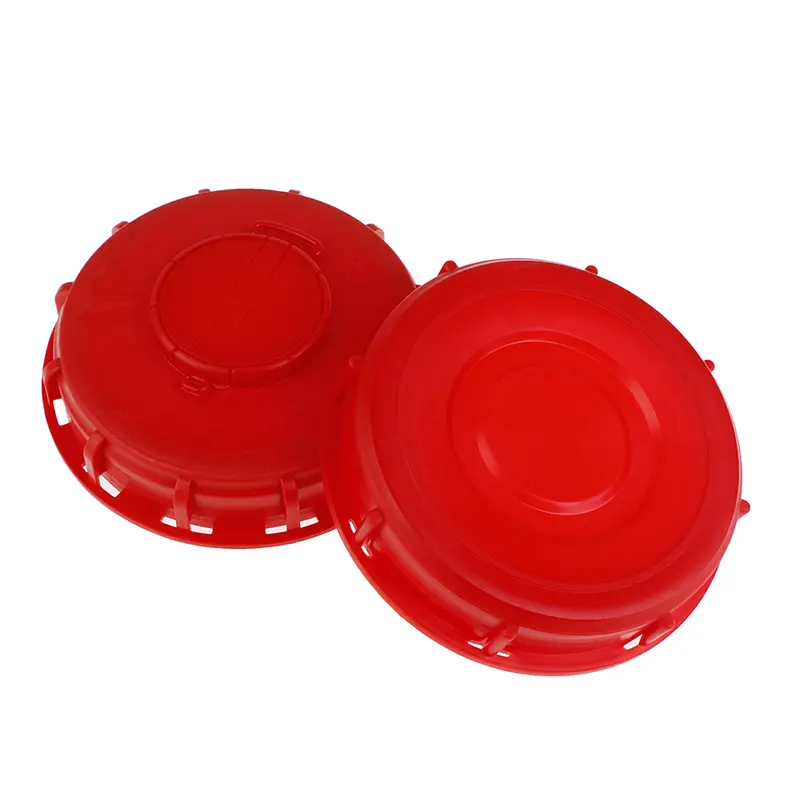 Red IBC Lid Water Liquid Storage Tank Fitting Plastic Cover Cap Adaptor