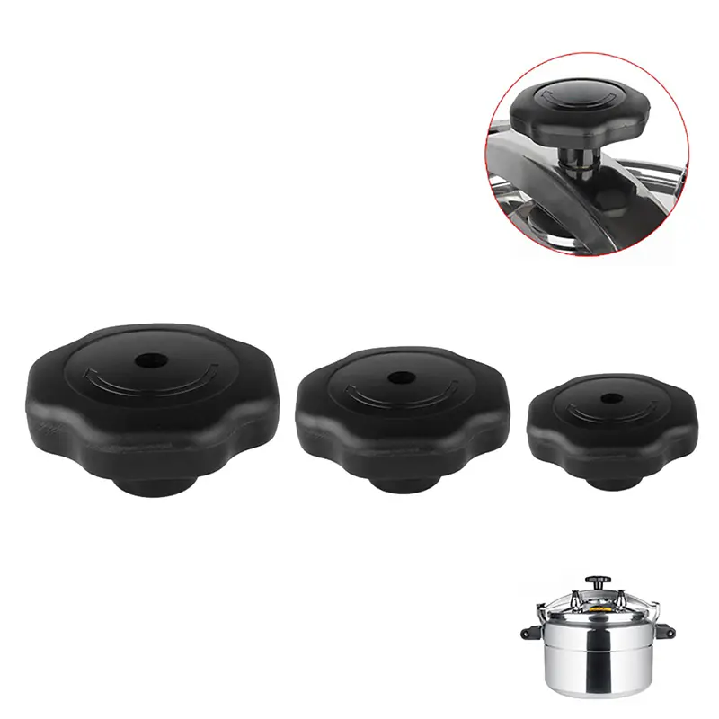 15/17/19mm Pressure Cooker Handle Button Explosion-proof Spiral Cover Durable Lids Knob Replacement Kitchen Accessories