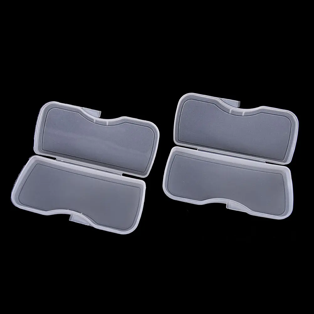 1pc Large Plastic Transparent Glasses Case Sunglasses Square High Storage Box