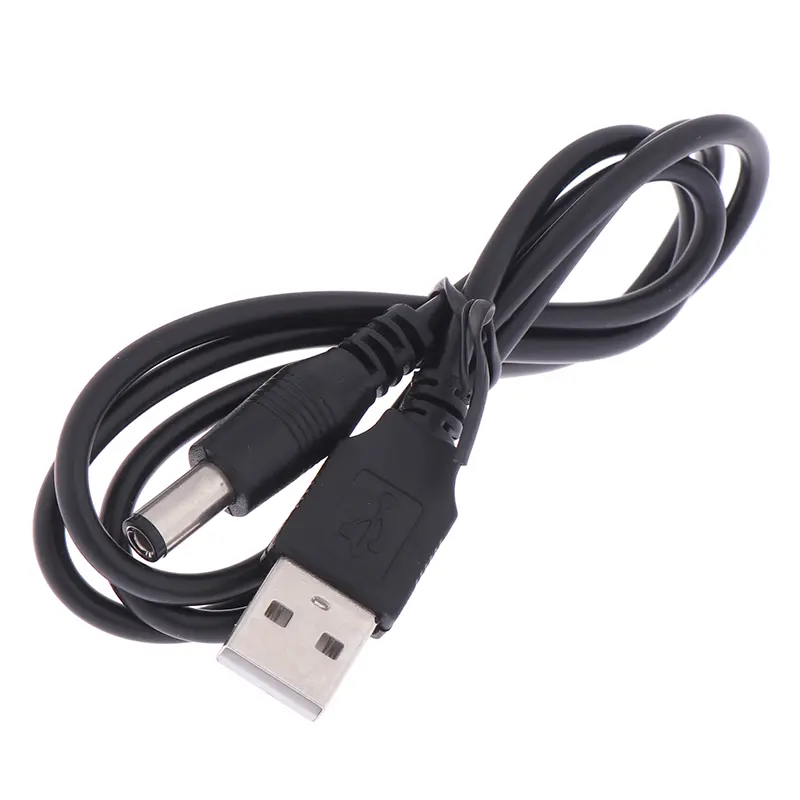 USB Charger Power Cable To DC 5.5mm Plug Jack For MP3/MP4 Player