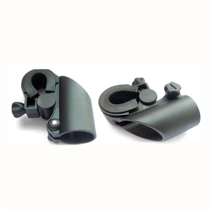 Portable Bicycle Light Lamp Stand Holder Cycling Bike Rotation Grip LED Flashlight Torch Clamp Clip Mount Bracket Accessories