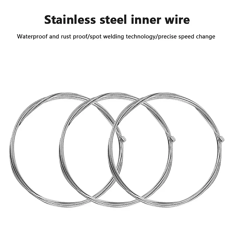 1pc MTB Folding Bicycle Shift Line Bike Brake Handle Wire Cycling Fixed Gear Cable Inner Accessories