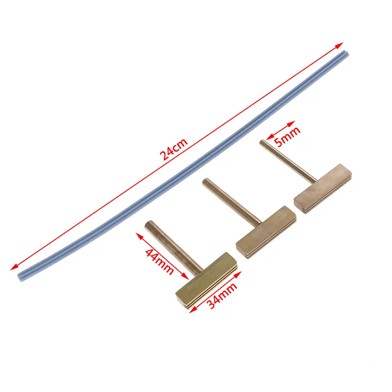 30W / 40W 60W Copper T Soldering Iron Tips With Free Hot Press For LCD Screen Flex Cable Repair