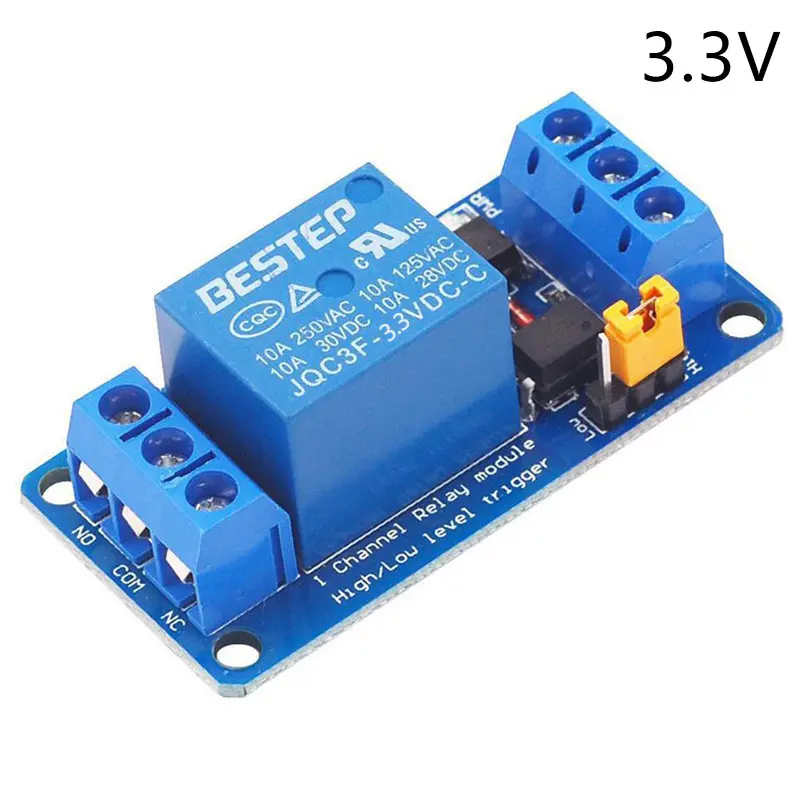 3.3V 5V 12V 24V 1 Channel Relay Module High And Low Level Trigger Dual Optocoupler Isolation Board