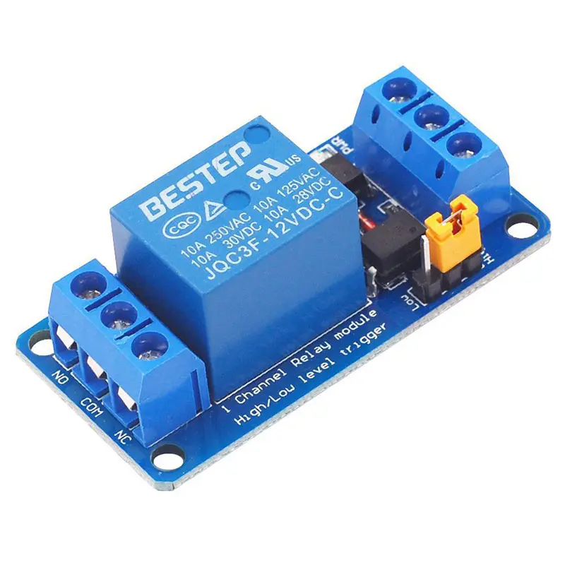 3.3V 5V 12V 24V 1 Channel Relay Module High And Low Level Trigger Dual Optocoupler Isolation Board