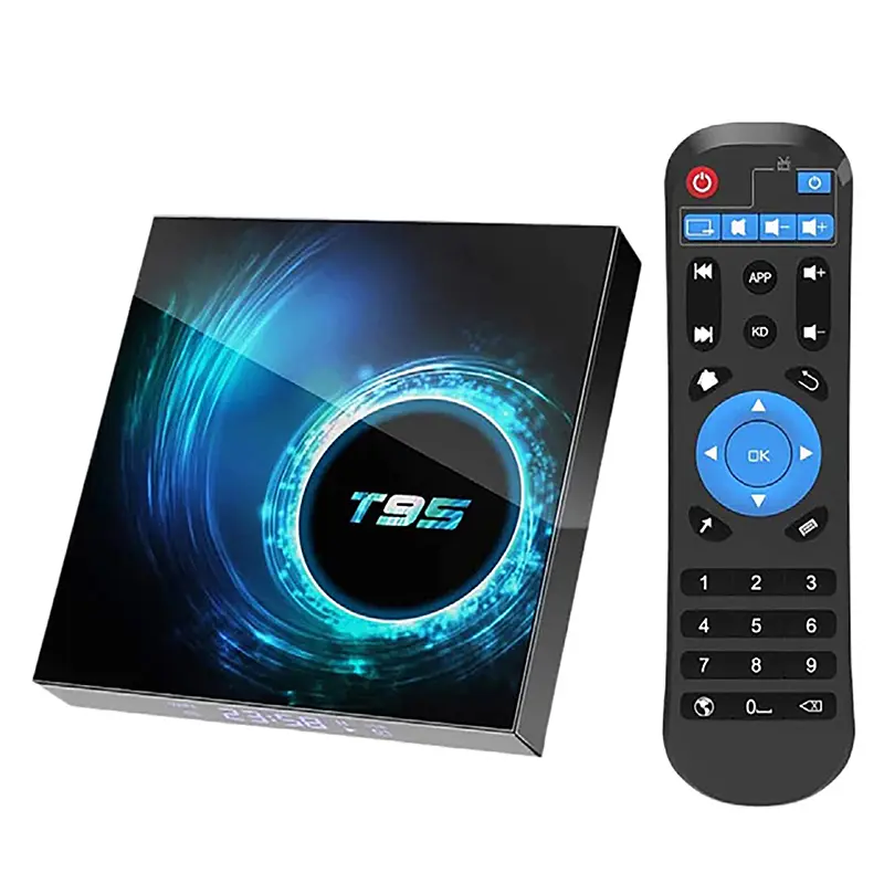 1pc Universal Smart TV BOX Remote Controller Replacement for T95 S912 T95Z H96 X96 MAX Set Top IR Learning Control