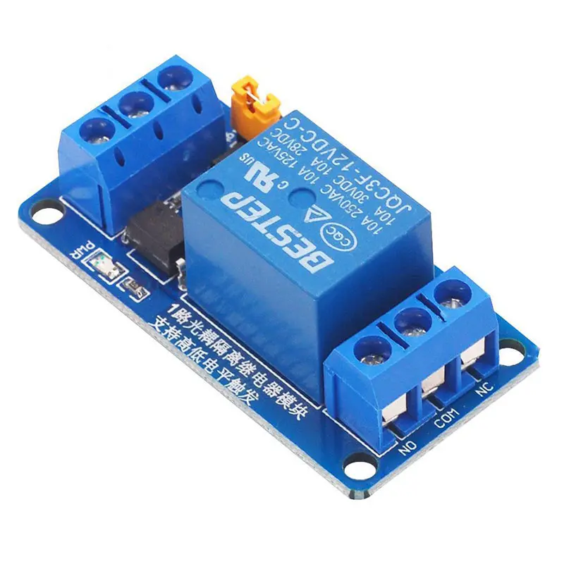 3.3V 5V 12V 24V 1 Channel Relay Module High And Low Level Trigger Dual Optocoupler Isolation Board
