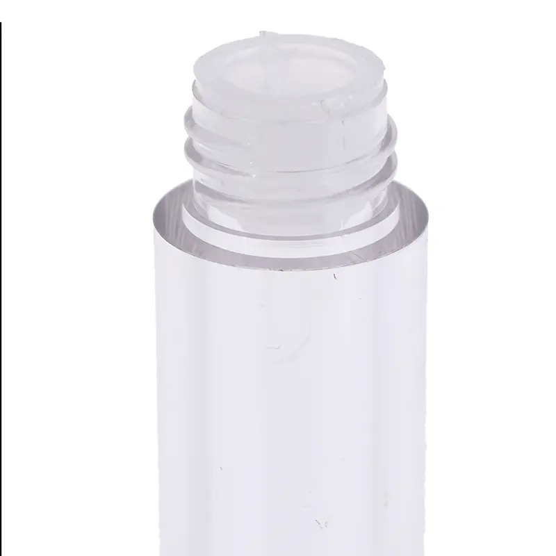 1PC 5ml Empty Transparent Lipgloss Containers Tubes Round Clear Cosmetic Tube Packaging Lip Gloss With Wand