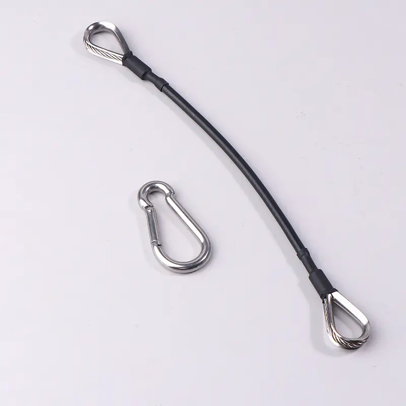 1Pc Gym Accessories Gym Machine Cable Extension Heavy Duty Gym Resistance Band For Tricep Pull Down And Leg Extensions