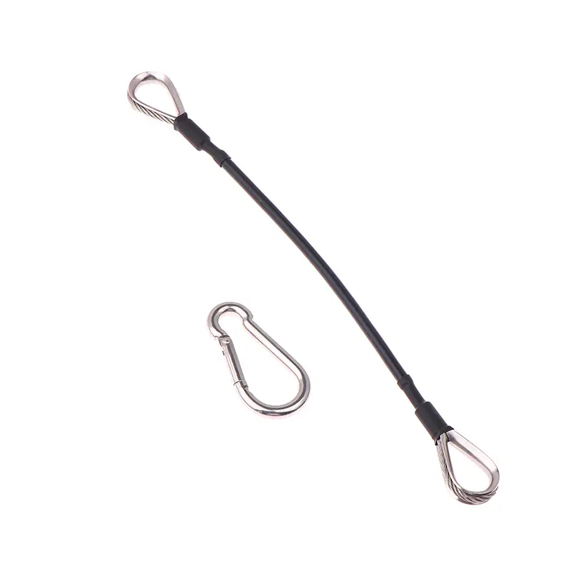 1Pc Gym Accessories Gym Machine Cable Extension Heavy Duty Gym Resistance Band For Tricep Pull Down And Leg Extensions