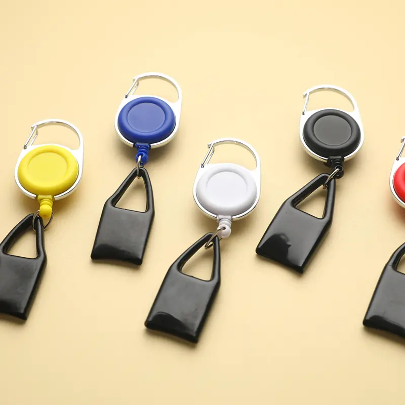 1PC Retractable Keychain Holder Cover Lighter Safe Stash Clip Smoking Accessories