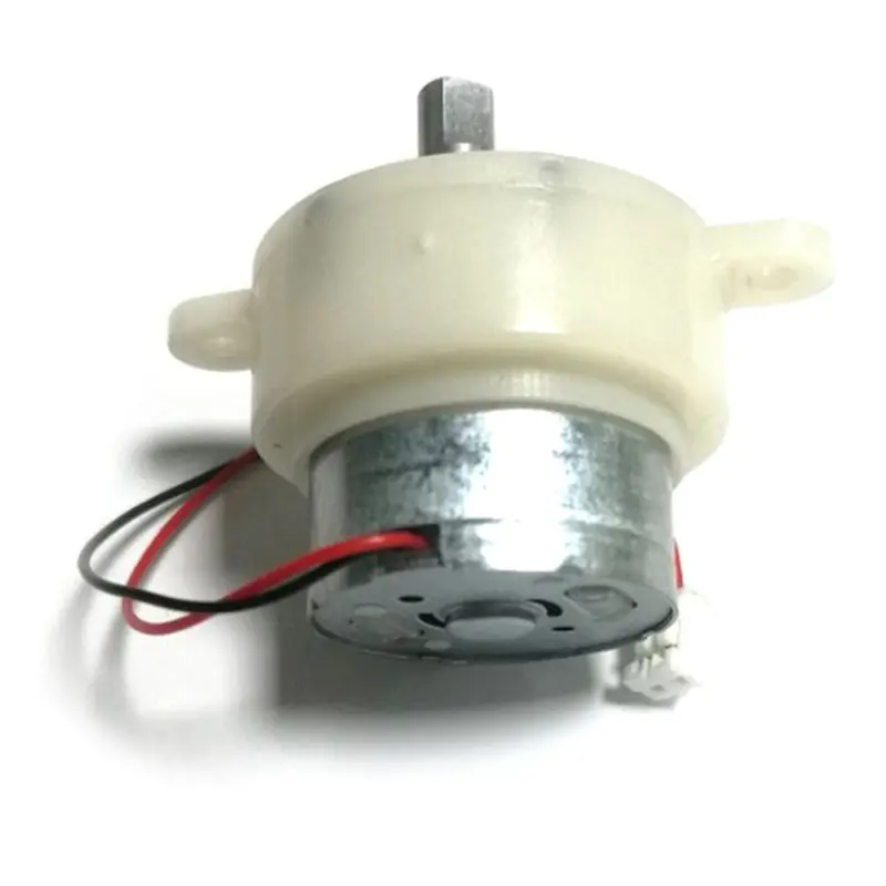 1pc JS30 Micro Gear Motor DC 6V Plastic Gear Electric Motor 5RPM 100RPM Φ5mm D Shaft Reversible for Automation Equipment