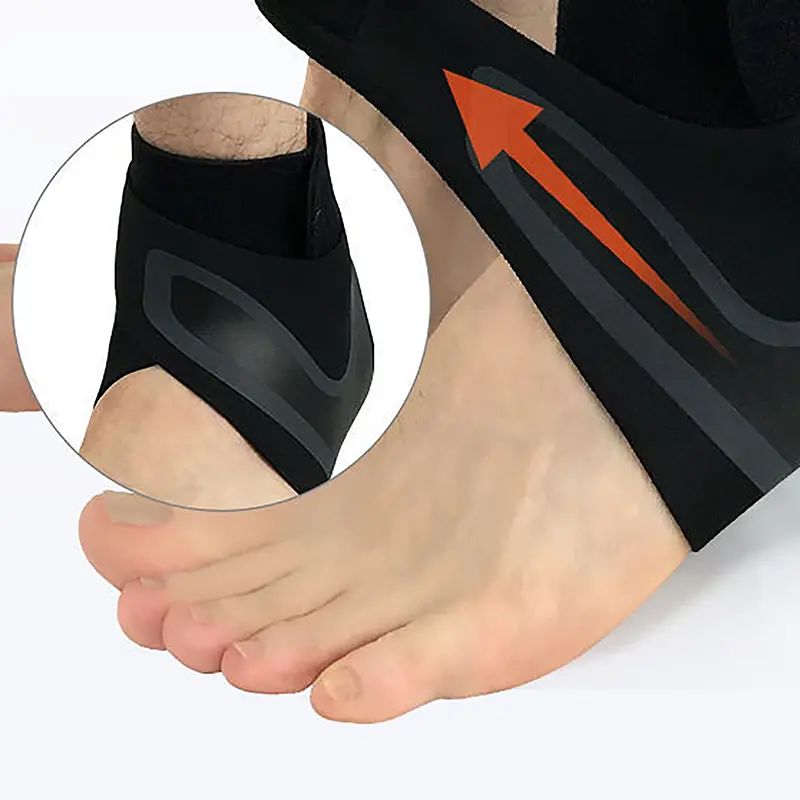 1*Sports Ankle Brace Running Training Compression Joint Sprain Recovery Sleeve Pain Relief Strap Foot Injury Wraps