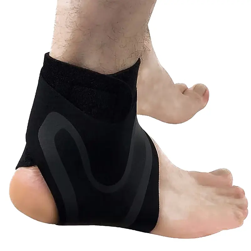 1*Sports Ankle Brace Running Training Compression Joint Sprain Recovery Sleeve Pain Relief Strap Foot Injury Wraps