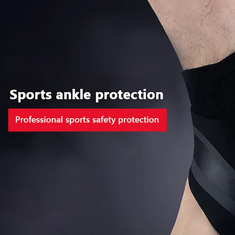 1*Sports Ankle Brace Running Training Compression Joint Sprain Recovery Sleeve Pain Relief Strap Foot Injury Wraps