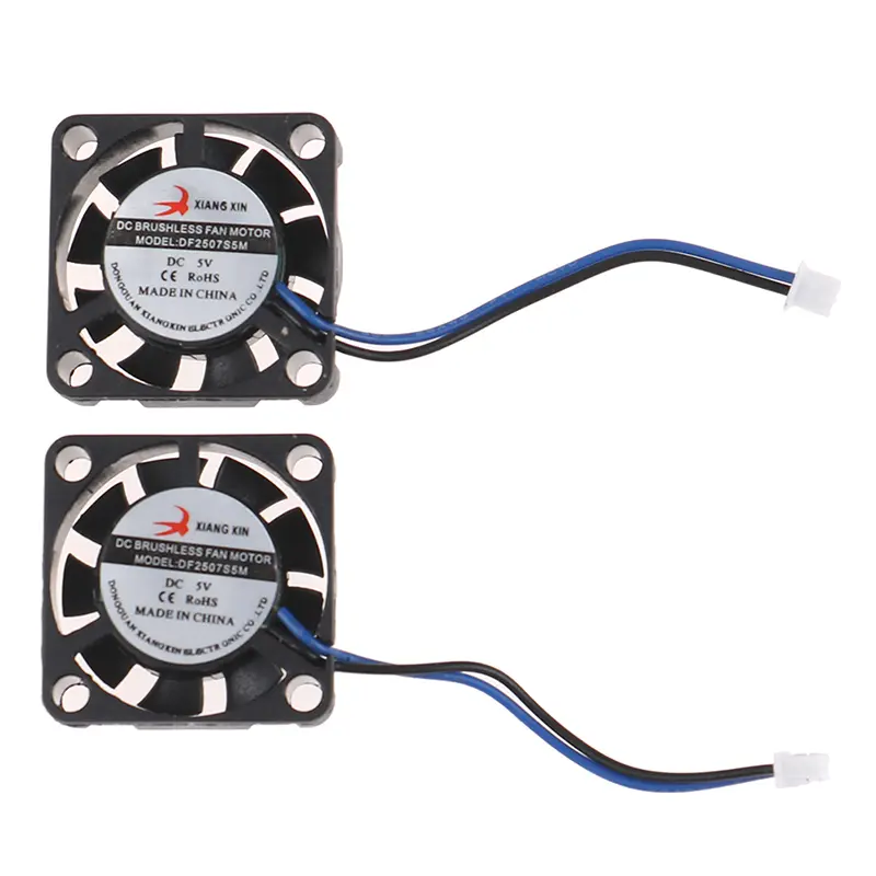 Ultra-miniature Brushless Fan Electric DC 5V 6V 2507 Mini Micro Tiny Cooling