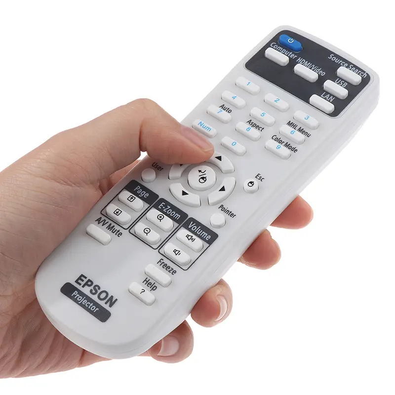 NEW 1PC Epson Projector Remote Control CB-S03 S03+ W03 X03 W15 X17 X18 Original Version