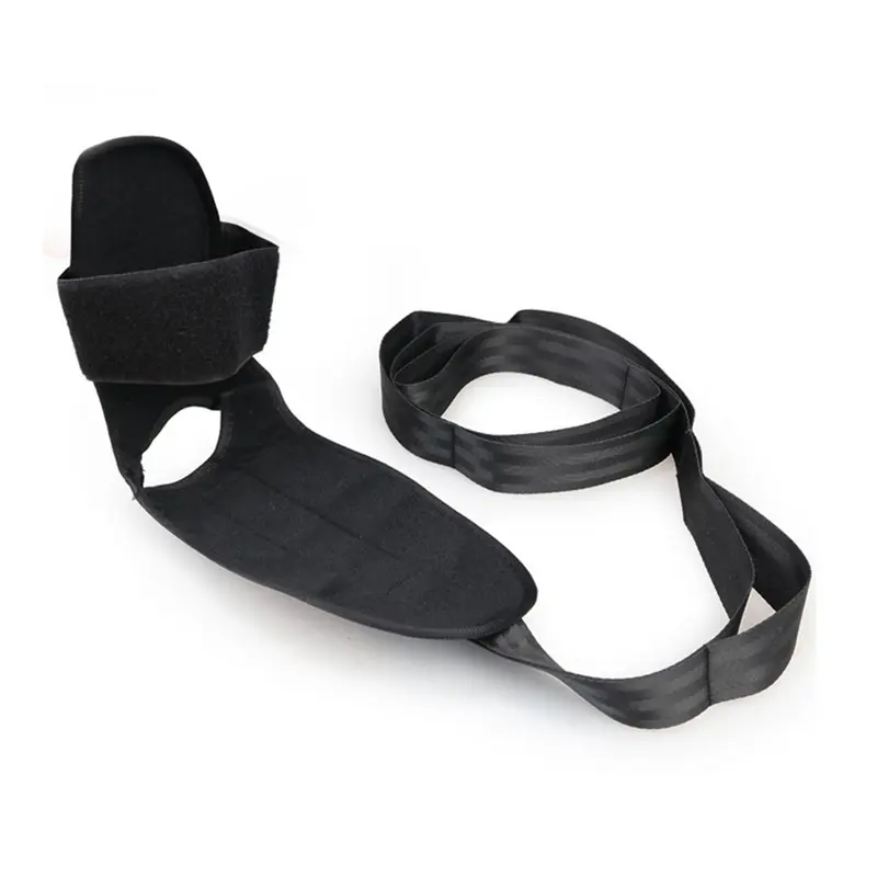 Practical Yoga Strap Delicate Ligament Stretching Belt Foot Drop Leg Training Correct Ankle Exerciser Brace