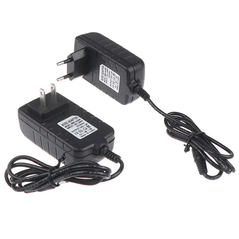 1PC 24V 2A Power Supply Adapter For UV LED Lamp Nail Dryer 48W EU/US Plug Art Tools